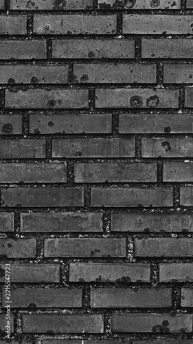 Dark brick wall texture