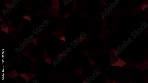 Dark Red Abstract Geometric Background Modern Digital Design Pattern