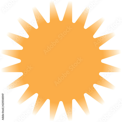 abstract seamless sun isolated vector background design  .