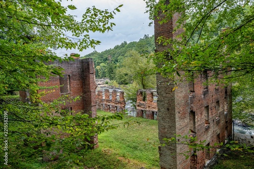 New Manchester Mill Ruins