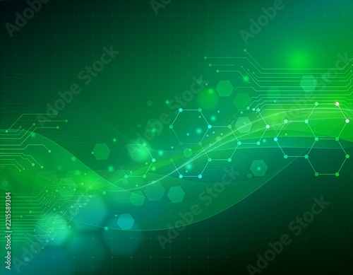 Sustainability-inspired technology background featuring eco-friendly digital innovation.