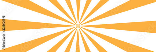 abstract orange and white retro with sunburst pattern orange and white design. Vintage sunrays illustration swirl line