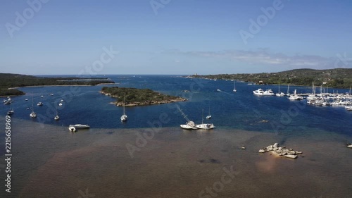 Figari, Corse du Sud, vue aérienne de drone