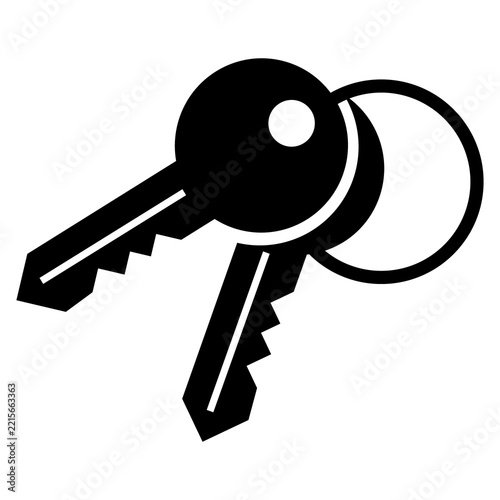  Key Icon Silhouette image