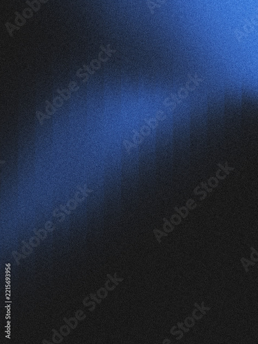 Dark blue illumination featuring subtle vertical stripes across a grainy texture background