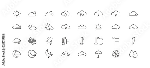 weather icon set