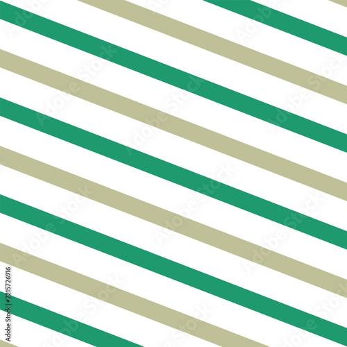 Abstract Green and Beige Diagonal Stripes Seamless Pattern Background