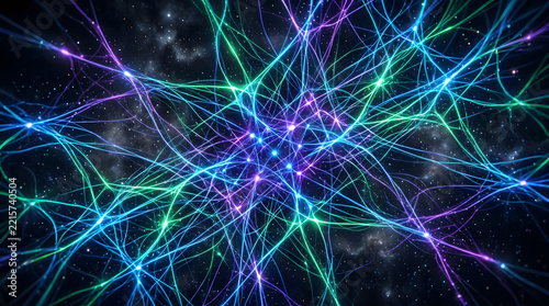 Abstract digital network technology background ideal for marketing logo design and vector template