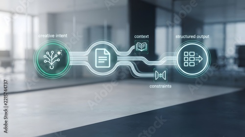 Data flow and connectivity illustrating the seamless transfer of information in a modern technological environment