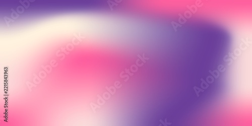 Abstract mesh gradient background, with smooth transitions, of pink, purple, violet, and pale, yellow colors also, transparent background
