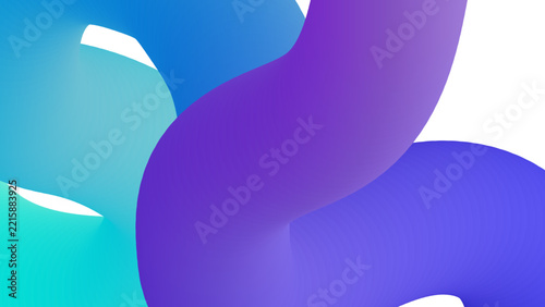 3d gradient color abstract background vector design
