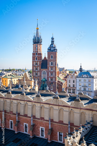 Church of the Assumption of the Blessed Virgin Mary in Krakow Old Town, Poland