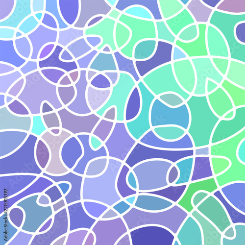 abstract vector stained-glass mosaic background