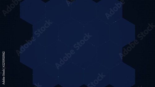 Zero Trust Micro Segmentation Network Animation with Verification Checkpoints at Each Boundary Between Secure Network Zones Dark Background Seamless Loop Corporate Technology Video