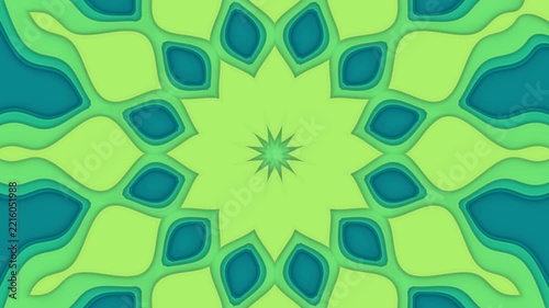 A mesmerizing abstract pattern pulsating with organic growth and rhythmic motion.