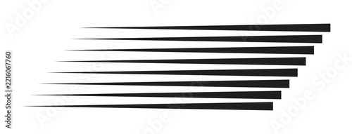 Black Trapezoid Stripe Line Vector, Abstract Perspective Geometric Design Element for Background and Graphic Layouts.eps