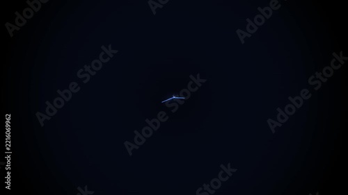 Abstract Light Particles Morphing in Dark Ambient Space with Subtle Glow for Cinematic Backgrounds