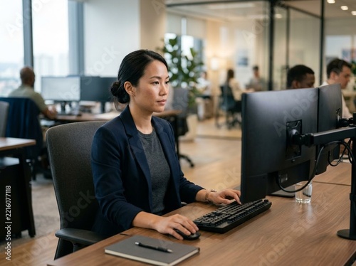 businessman working in office