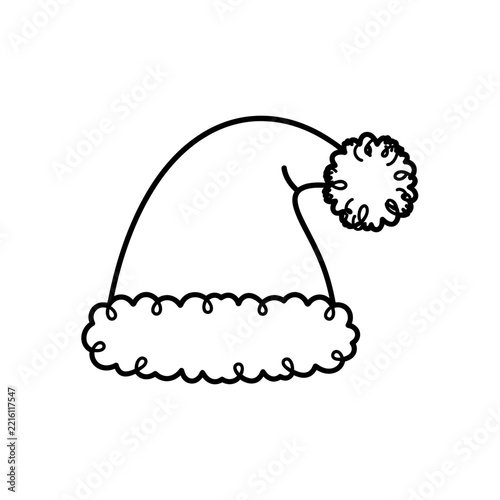 christmas card with santa claus