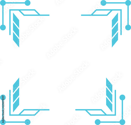 HUD 4 dot corners