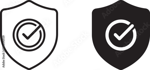 Authentication Shield Icon for Zero Trust Cybersecurity