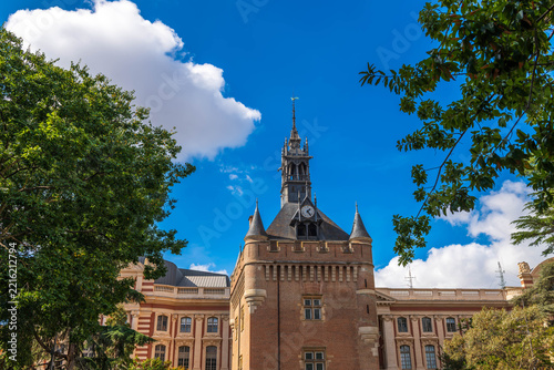 Capitol keep in Toulouse, Occitanie, in France