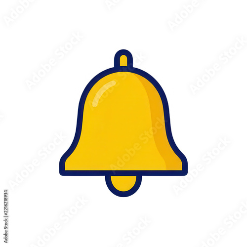 Yellow Bell Icon Transparent Background