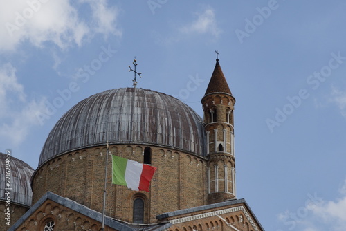 A detail of a dome in the Basilica of St. Anthony of Padua in the Italian city of Padua