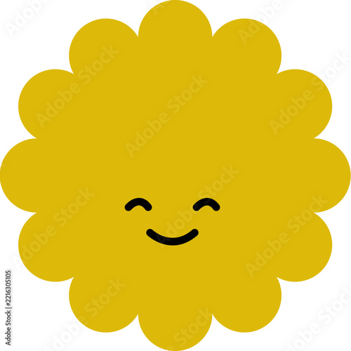 cute sun emoji