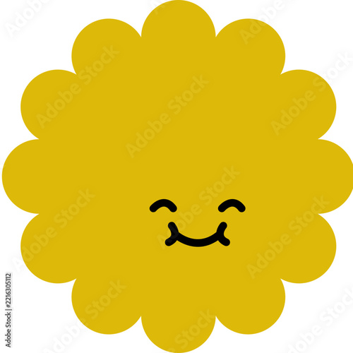 cute sun emoji