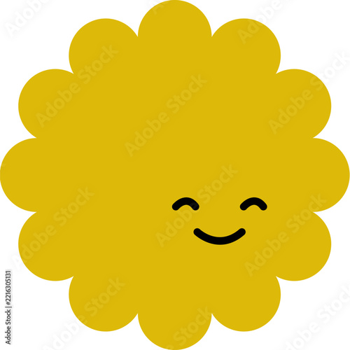cute sun emoji
