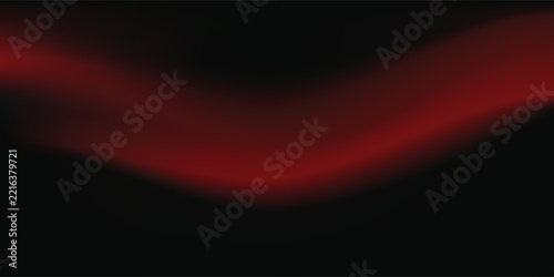 Red black mesh gradient background with wave design. Vector illustration