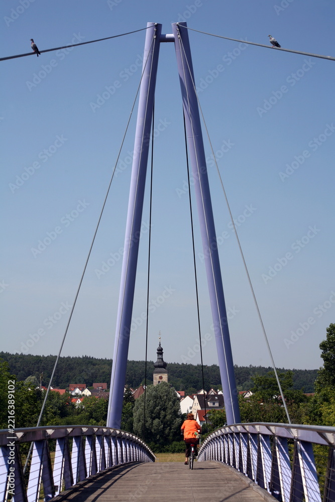 Fototapeta premium Hängebrücke