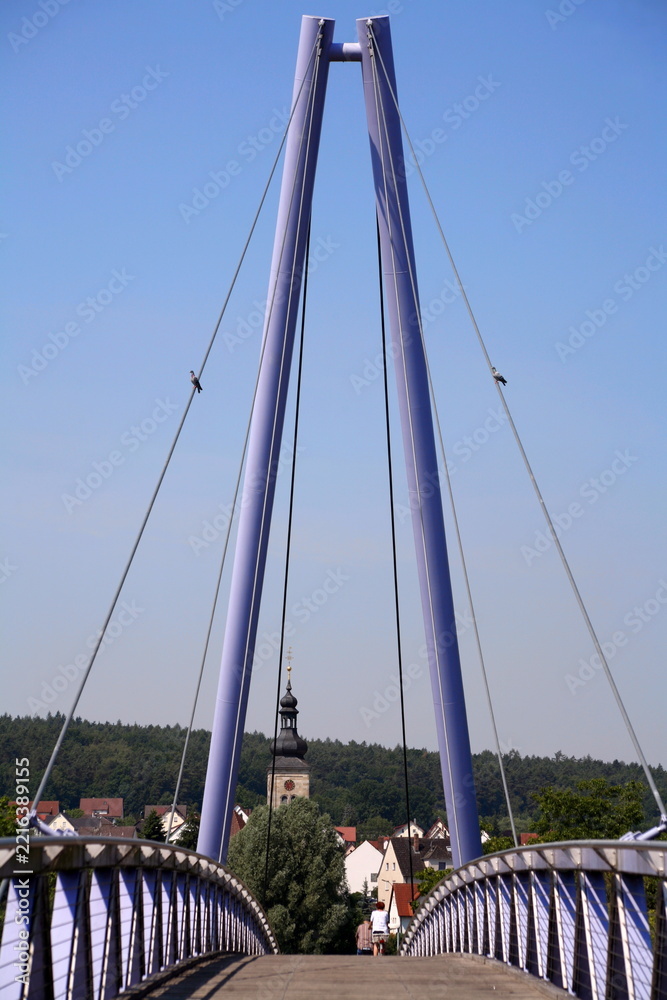 Fototapeta premium Hängebrücke