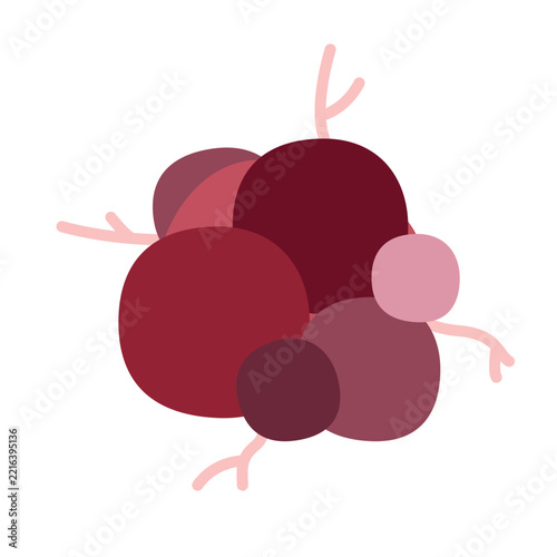 cancer tumor cell developing concept