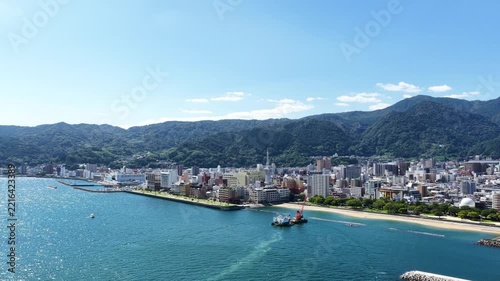 ［大分県］別府市の街並み（空撮）2026.10