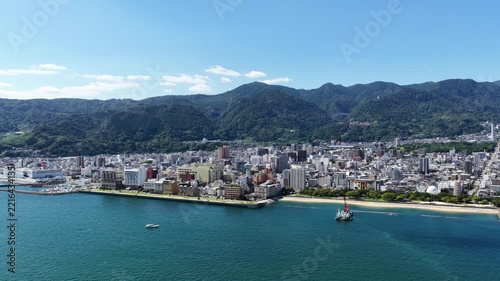 ［大分県］別府市の街並み（空撮）2026.10