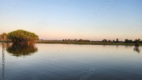 Yellow Water wetlands in Kakadu, Northern Territory, Australia