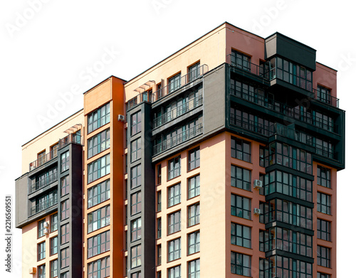 Obraz na plátně Building architecture apartment in city