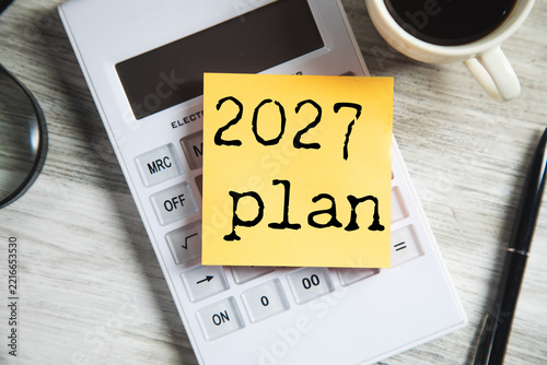 2027  plan text on paper