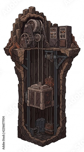 Vintage Grandfather Clock with Intricate Woodwork and Mechanical Details.