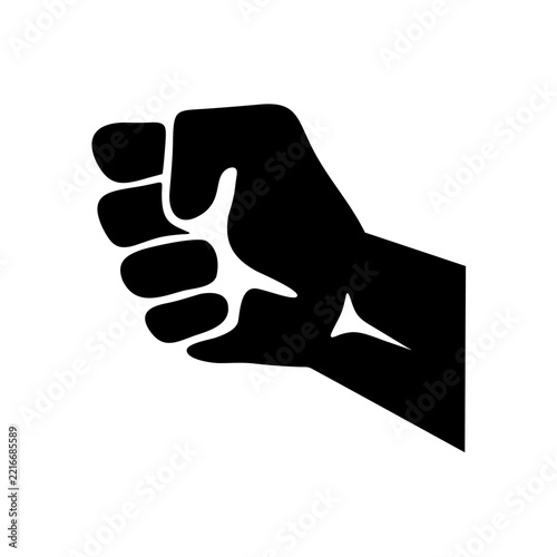 Hand with Thumb Up and Down Gesture Silhouette, Positive and Negative Sign, Business Approval and Disapproval Concept Vector Illustration