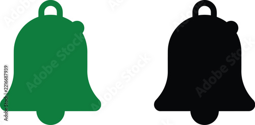 Bell icon symbol representing notification and alert sound alarm