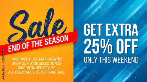 Sale announcement with discount text, symbolizing savings and a limited-time offer for shoppers, perfect for retail promotion.