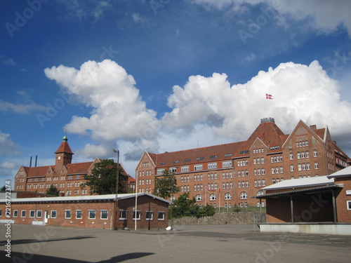 The old Danish Military Academy and Army Sergeant School in Sønderborg, Denmark