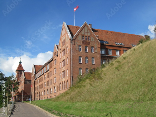The old Danish Military Academy and Army Sergeant School in Sønderborg, Denmark