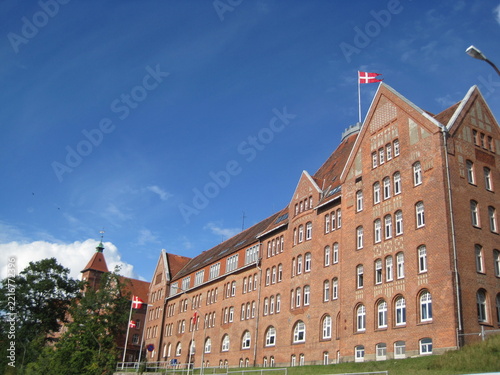 The old Danish Military Academy and Army Sergeant School in Sønderborg, Denmark