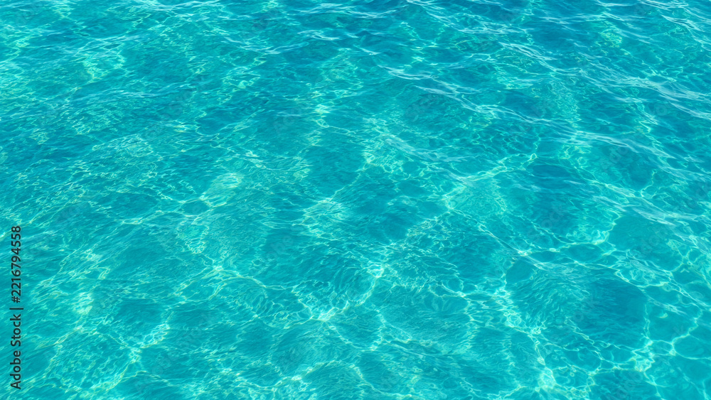 Fototapeta premium Texture abstraite d'eau calme avec ondulations