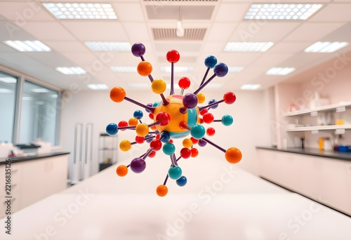Molecular Model in Science Laboratory