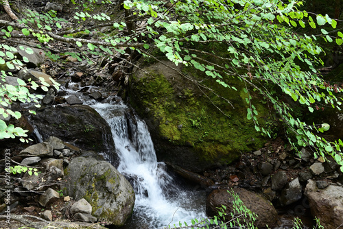 Climbing Mt. Io-dake and Mt. Yoko-dake, Yatsugatake, Nagano, Yamanashi, Japan
